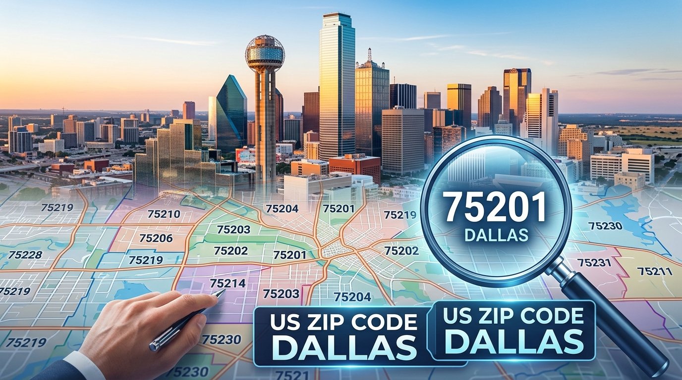 us zip code dallas​